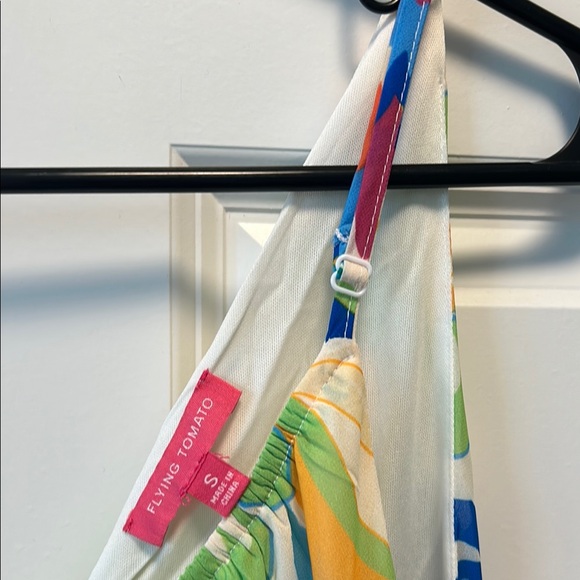 Flying Tomato Floral Maxi Dress - Blue, Green, Orange - Picture 7 of 12